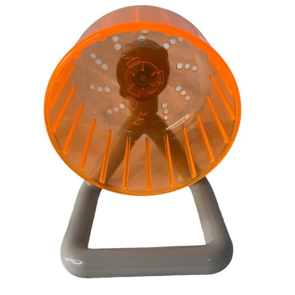 All Living Things Dwarf Hamster Wheel Small Orange NWOT - Picture 1 of 3